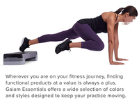 ONESTARSPORTS Prix d'usine Noir Trainer Work Out Step Réglable Gym Fitness Exercice Entraînement Aérobic Stepper