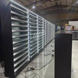 Estantes de Metal para Cigarrillos, Estante de Exhibición de Tabaco con Empujadores, Armario para Cigarrillos, Accesorio para Tienda - Product Image 5