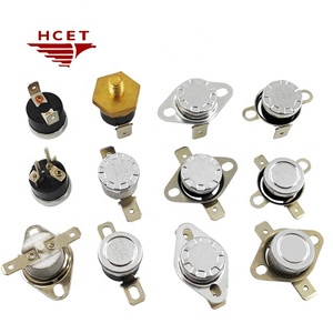 Hcet ksd301 ksd302 nhiệt nhiệt độ chuyển đổi chất lượng cao 5A 10A 16A 120V 250V thiết lập lại lưỡng kim xe ô tô nhà để xe Pin điện - Product Image 2
