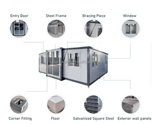 Casa de alta calidad <span class=keywords><strong>Casas</strong></span> prefabricadas Contenedor extensible Casa móvil con cocina <span class=keywords><strong>para</strong></span> <span class=keywords><strong>terrenos</strong></span> sin usar - Product Image 6