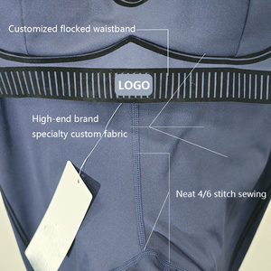 Set Yoga Donna con Logo Frontale, Leggings a Vita Alta Antibatterici e Traspiranti, <span class=keywords><strong>Abbigliamento</strong></span> <span class=keywords><strong>Sportivo</strong></span> per Allenamento, Pilates e Palestra - Product Image 5