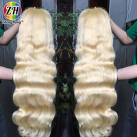 Perruques Full Lace en cheveux humains 613 blonds, grade 12A 200%, densité 13X4 13X6, perruques brésiliennes en cheveux humains vierges, vente en gros de perruque Blonde 613