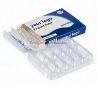 Boîte en carton personnalisée en gros avec insert en mousse pour flacon en verre de 5 ml et 10 ml