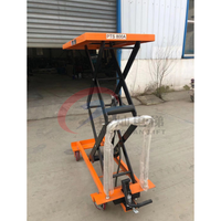 300kg 500kg Ciseaux personnalisés Petit mini chariot de table élévatrice manuelle hydraulique portable