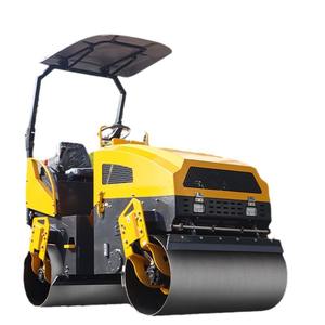 Compacteur routier 1 tonne à 3 vibrations, à roues en acier simples et doubles, pour le compactage des pelouses, compresseur miniature portatif - Product Image 5