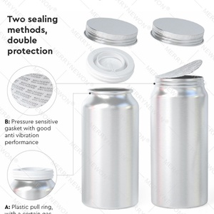Merrynewom Packaging Custom Aluminum <b>Container</b> Vitamin <b>Containers</b> <b>Pill</b> Bottle Healthcare Can Pull-Ring Aluminum Capsule Bottles - Product Image 4