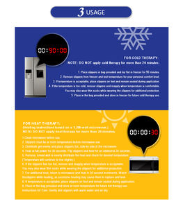 Online ürünler buz soğutma jel Compress s ayak terapi ayakkabı sıcak ve soğuk terapi aşil Tendon yaralanmaları için - Product Image 3