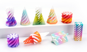 Vashine 3D figura PLA <span class=keywords><strong>de</strong></span> alivio <span class=keywords><strong>de</strong></span> presión pulpo modelo acción resina juguete decoración Flexible cristal geometría coleccionable Juguetes - Product Image 6