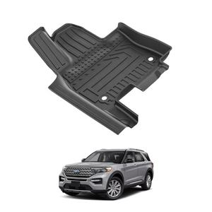 Accesorios de <span class=keywords><strong>Interior</strong></span> de coche TXR 5D alfombrillas de suelo con alfombrilla de maletero trasero Material de TPE de mano izquierda para <span class=keywords><strong>FORD</strong></span> <span class=keywords><strong>EXPLORER</strong></span> <span class=keywords><strong>2020</strong></span>-2023 - Product Image 5