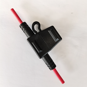 Portafusibles enchufable pequeño cuadrado de bloqueo de tornillo IP67 resistente al agua duradero de alta calidad con cable de plomo PVC + <span class=keywords><strong>TPV</strong></span> - Product Image 3