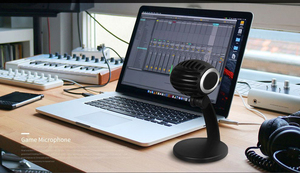 USB Micro studio & Micro à condensateur carte son intégrée eco Micro Karaoké - Product Image 3