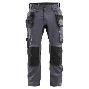 BLAKLADER - 175018329600C64 Pantalones Craftsman con elástico Gris medio-PANTALÓN DE TRABAJO EAN 7330509912249 PANTALONES DE TRABAJO VAQUERO - Product Image 1
