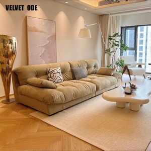 Sofa đám mây cao cấp-Ghế bọc nhung sang trọng, sofa mô-đun sang trọng cho phòng khách/biệt thự cao cấp - Product Image 4