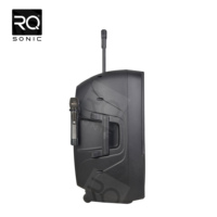 Précision Pro Audio CSL15AUH Audio professionnel amplificateur actif AUH haut-parleur alimenté en plastique système de son PA haut-parleur 15 pouces