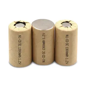 JINTION 1300 mah nicd sc 1,2 v batterie im großhandel nickel-cadmiumbatterie ni-cd batterie für bohrer