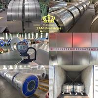 S350GD DX51D hochfestes Material ZMA 275gs ZM310G/M2 ZM350gsm bis ZM450gsm Beschichtung aus Zink-Aluminium-Magnesium-Stahl-Spulen band