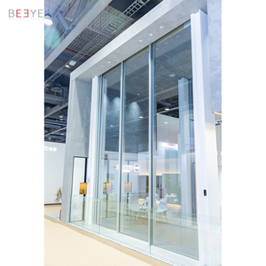 Hợp kim nhôm lớn phía trước điện trượt cửa kính hệ thống cho biệt thự bên ngoài - Product Image 3