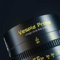 DZO FILM Vespid Prime 35Mm T2.1 Lensa Bioskop untuk Kamera Penglihatan Vista Bingkai Penuh, Ef-mount