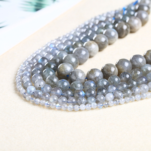 Vente en gros de perles rondes grises effet œil de chat <span class=keywords><strong>naturel</strong></span> 8 mm 1A 3A 5A 7A pour la fabrication de bijoux - Product Image 3