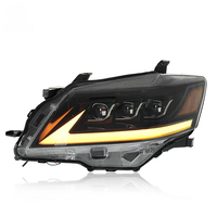 Phares avant à LED avec projecteur à trois yeux, DRL, pour Toyota Camry 6ème génération 2009-2011, pièces de rechange automobiles