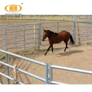 Produttore di metallo bestiame pannelli di recinzione cavallo ferroviario recinzione