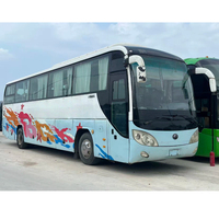 Autobus d'occasion Yutong personnalisé, minibus d'occasion 55 places à vendre