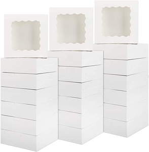 Hight chất lượng nhà máy Tùy Chỉnh Thu nhỏ bánh đứng <span class=keywords><strong>cupcake</strong></span> hộp bán buôn tùy chỉnh kích thước biểu tượng <span class=keywords><strong>cupcake</strong></span> hộp 12 và 6 lỗ - Product Image 6