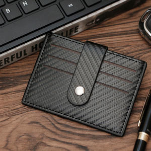 New Handcrafted Minimalist Slim Multi-Function Card Holder for Men Exquisite <b>Compact</b> Coin Purse - Product Image 2