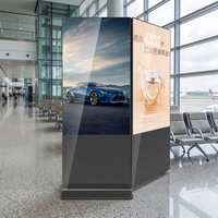 Pantalla Publicitaria Digital LED de Doble Cara Personalizable, Independiente, 4K, Táctil Inteligente, con Animación y Reconocimiento Facial