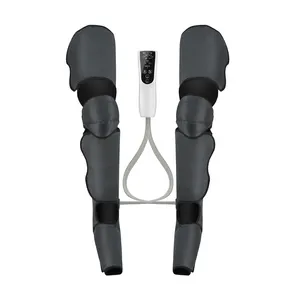 LUYAO Shiatsu Pemijat Lutut Elektrik, Tekanan Udara Pintar Panas untuk Pijat Kaki dan Lutut