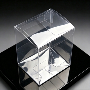 Transparent PP PET PVC Folding Plastic Box, Custom Disposable UV <b>Print</b> Packaging For Candy, Jewelry And Various Toy Products - Product Image 1
