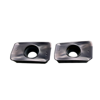 Plaquettes de fraisage carrées en carbure CVD APMT1135PDER pour machines de fraisage CNC, fraises de face pour l'usinage de l'acier, compatibles OEM DLT