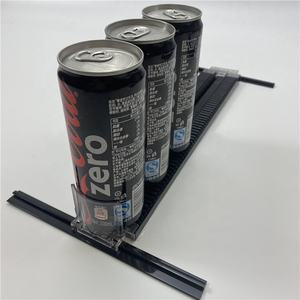 Refrigerador automático de plástico para supermercado, botella con resorte de alimentación automática, bebida enlatada, agua, rodillo de agua, empujador de estante deslizante - Product Image 2