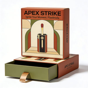 Customized Match Stick Packaging <strong>Box</strong> <strong>Matchbox</strong> Design Rigid Paper Package <strong>Box</strong> with Logo and Silk Ribbon Design - Product Image 5