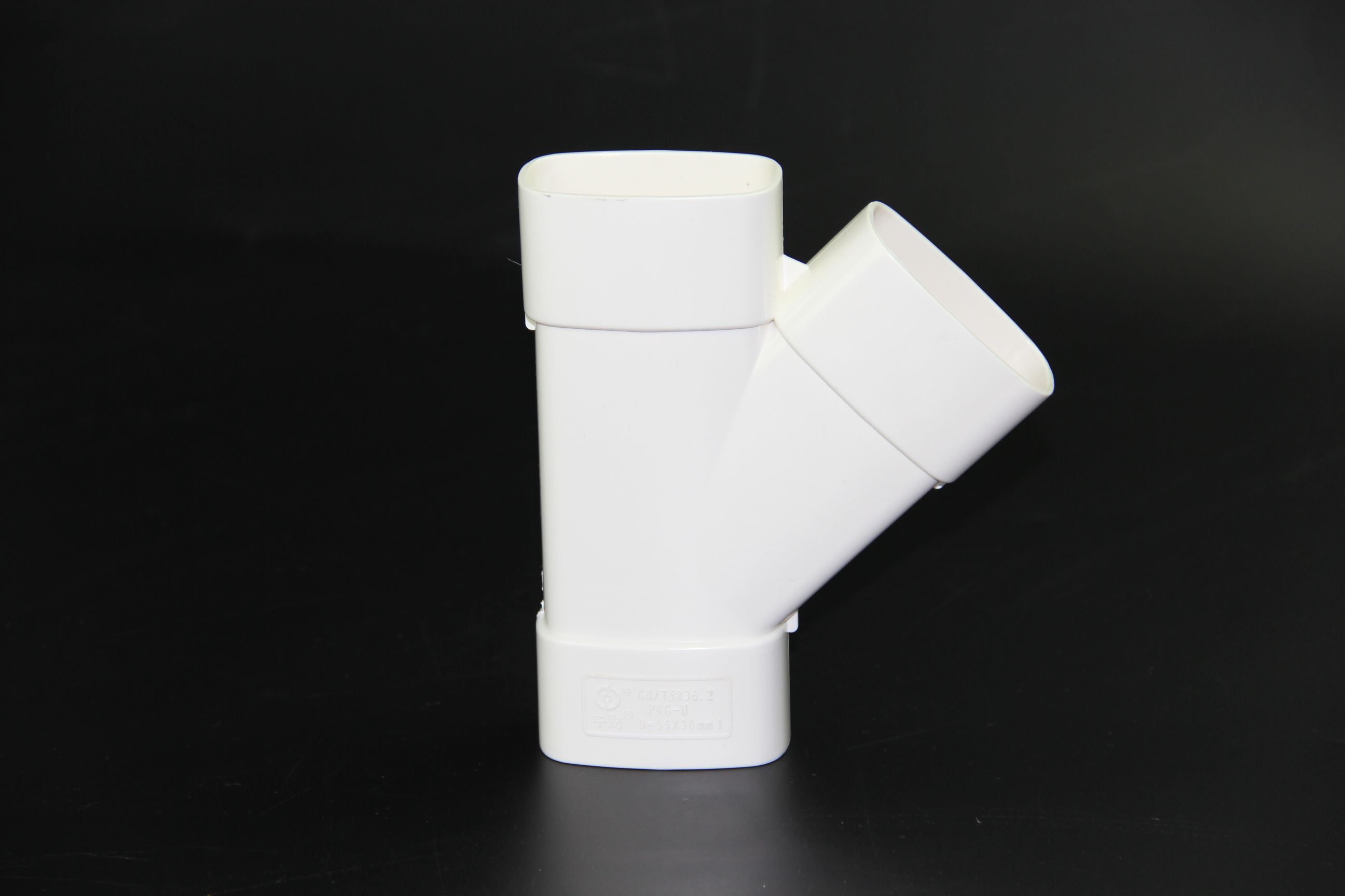 55*30 Flat Tube Shifting Angle Tee
