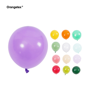 Bester Preis Individuell Bedruckte Logo-Latexballons in Verschiedenen Größen Makronen-Farbton Ballonset für Muttertag Familienfeier Party