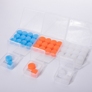 Tapones de Silicona Moldeables para Dormir, Tapones de Goma para los Oídos, Color Personalizado, para Natación, <span class=keywords><strong>1</strong></span> Par por Caja - Product Image 2