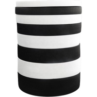 Accessoires de sous-vêtements à ceinture élastique au crochet noir et blanc à haute élasticité
