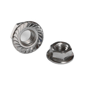Prix <span class=keywords><strong>bas</strong></span> - Écrous à bride hexagonale dentelée zingués M5 pour l'industrie lourde - Product Image 2
