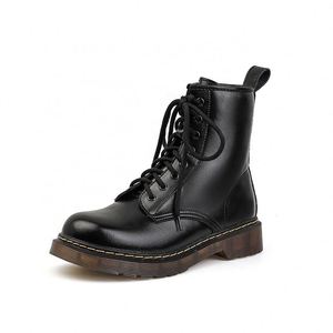 2022 New Women's Shoes Simple Fashion Style Leather Short Boots - Product Image 2