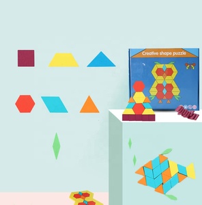 Trẻ Em Mới Bằng Gỗ 3D Trò Chơi Ghép Hình Câu Đố Thông Minh Hội Đồng Quản Trị Bé Giáo Dục Học Tập Đồ Chơi Cho Trẻ Em Hình Dạng Hình Học Câu Đố Đồ Chơi - Product Image 2