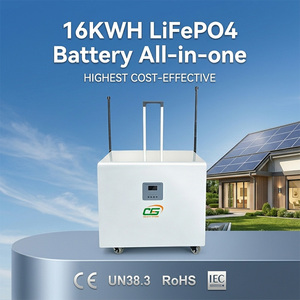 ชุดแบตเตอรี่ BH-16KWH ออลอินวัน 51.2v 15kwh 314ah LiFePO4 สถานีพลังงานแสงอาทิตย์ เครื่องกำเนิดไฟฟ้าพลังงานแสงอาทิตย์ ระบบกักเก็บพลังงานภายในบ้าน - Product Image 1