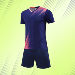 Ensemble de tenue de football à haute élasticité et respirant pour adultes, tissu élastique à manches courtes, kit d'équipe personnalisable - Product Image 5