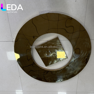 LEDA New Design 2D Giant <b>Mirror</b> Gold Metal Number Large Letter Wed Birthday Event Decoration - Product Image 4