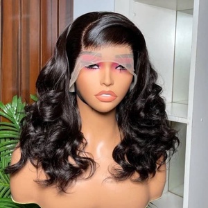 30 inch Pre nhổ HD ren tóc giả, nguyên tóc con người HD ren tóc giả, preplucked <span class=keywords><strong>knots</strong></span> tẩy trắng tóc con người đầy đủ ren tóc giả - Product Image 6