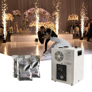 Fuente giratoria de <span class=keywords><strong>fuegos</strong></span> <span class=keywords><strong>artificiales</strong></span> para eventos, máquina brillante giratoria para decoraciones de boda, precio chino, venta al por mayor - Product Image 4