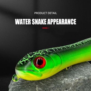 Nouveau 10cm 16.5g Serpent Tête Crayon Poisson Leurre Wobblers pour Brochet Surface Appâts Artificiels Long <span class=keywords><strong>Shot</strong></span> Plastique Leurres De Pêche Appâts - Product Image 4