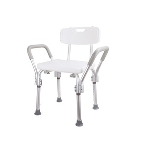 Hengfukang <b>Shower</b> <b>Chair</b> D07 Grey Non Slip Bath Seat For Elderly With Stroke Or Hemiplegia - Product Image 2