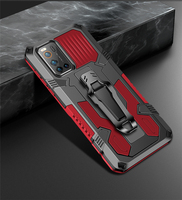 Étui de protection multifonction pour imprimante 3d, produit robuste, double couche, pour Vivo V19, avec support à clip