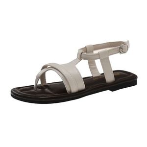 Sandalias Romanas de Diseño Único con Plantilla Suave, Combinan con Todo, Calzado de Playa para Mujer, Verano, Aire Libre - Product Image 5